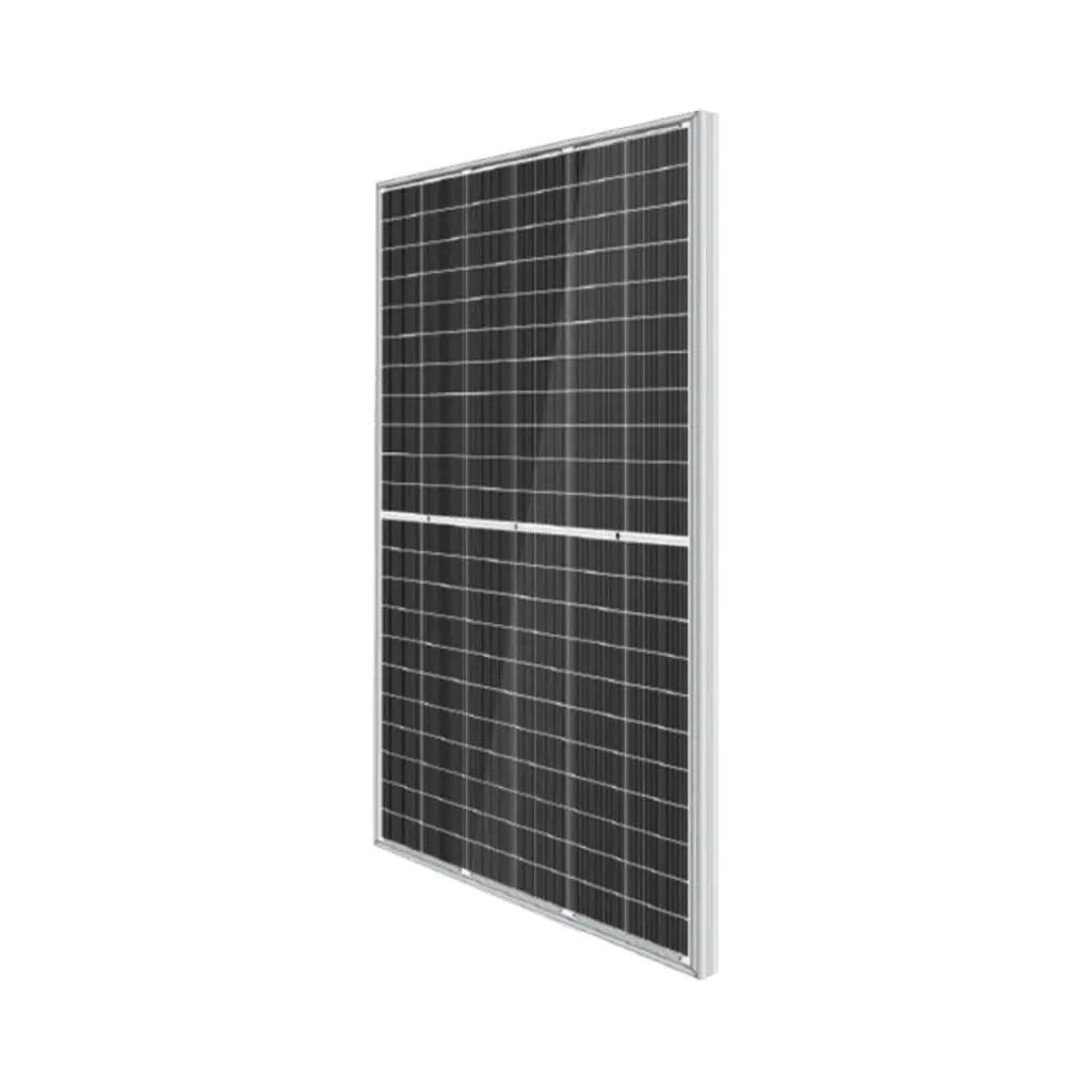 Módulo Solar 730 W, Bifacial, 49.4 Vcc, Monocristalino. Celda tipo N, Doble Vidrio